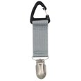 thumbnail image 1 of Bolsa con clip para sombrero, de lona, ​​portátil, con clip para guardar sombreros, para viajes al aire libre (gris plateado) Tmvgtek Para Estrenar, 1 of 3