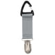 thumbnail image 1 of Bolsa con clip para sombrero, lona, ​​portátil, para viajes al aire libre (gris), color plateado Ndcxsfigh Para Estrenar, 1 of 3