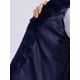 thumbnail image 5 of Chaleco de piel sintética elegante para mujer, chaqueta sin mangas con cremallera para uso casual, M azul oscuro, 5 of 6