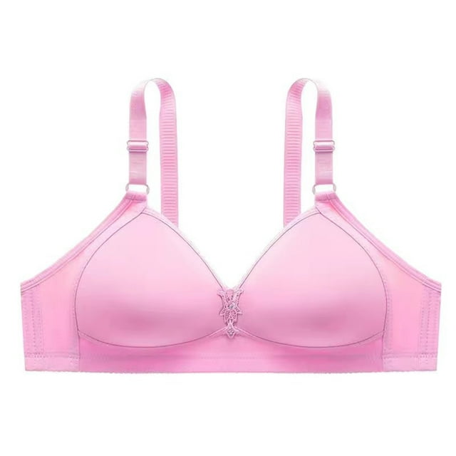 Timegard Plus Size Bras for Women with Support Wirefree Full Coverage Summer Comfortable Seniors Bralette