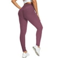 thumbnail image 2 of YouLoveIt Women Yoga Leggings High Waisted Butt Lifting Leggings Women Solid Stretch Compression Pants Textured Yoga Tights Workout Running Butt Lift Tights, 2 of 7