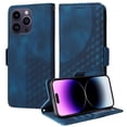 thumbnail image 1 of Funda GANGXUN para iPhone 14 Pro Max con diseño acolchado elegante, cuero PU, protección total y ajuste preciso, 1 of 5