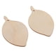 thumbnail image 4 of 10 conversiones de hojas de madera colgantes, adorno de madera para escote Bodhi leaf 80x48x2mm, 4 of 9