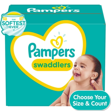 Pampers Swaddlers Diapers, Soft and Absorbent, Size 4, 66 Ct