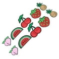 thumbnail image 3 of Yageerya 10pcs Adhesive Garment Patches Cloth Fruit Design Clothing Repair Iron-On Patches for Clothes, 3 of 3