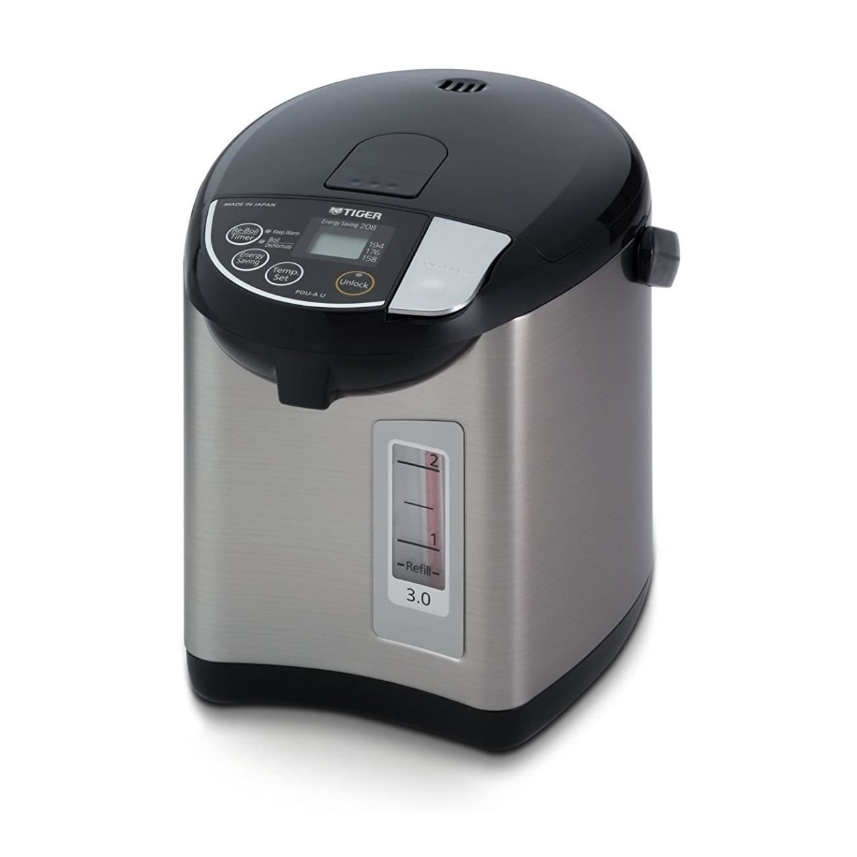 Zojirushi Cd-whc40xh Micom Water Boiler and Warmer 135 Oz Stainless Gray for sale online