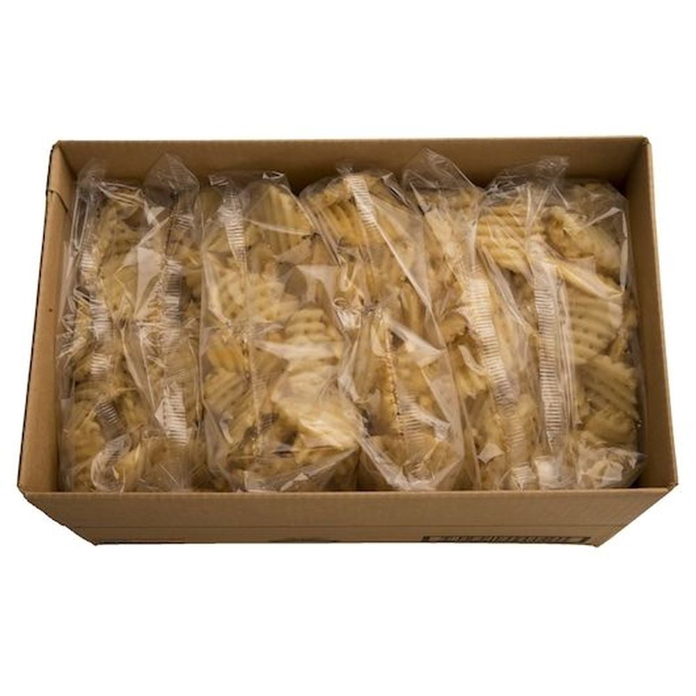 McCain Ultimate Cross Trax Waffle Cut Potato Fry, 4.5 Pound -- 6 per case.