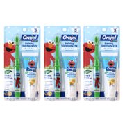 3 Pack - Baby Orajel Tooth & Gum Cleanser Bright Banana Apple 1oz Each