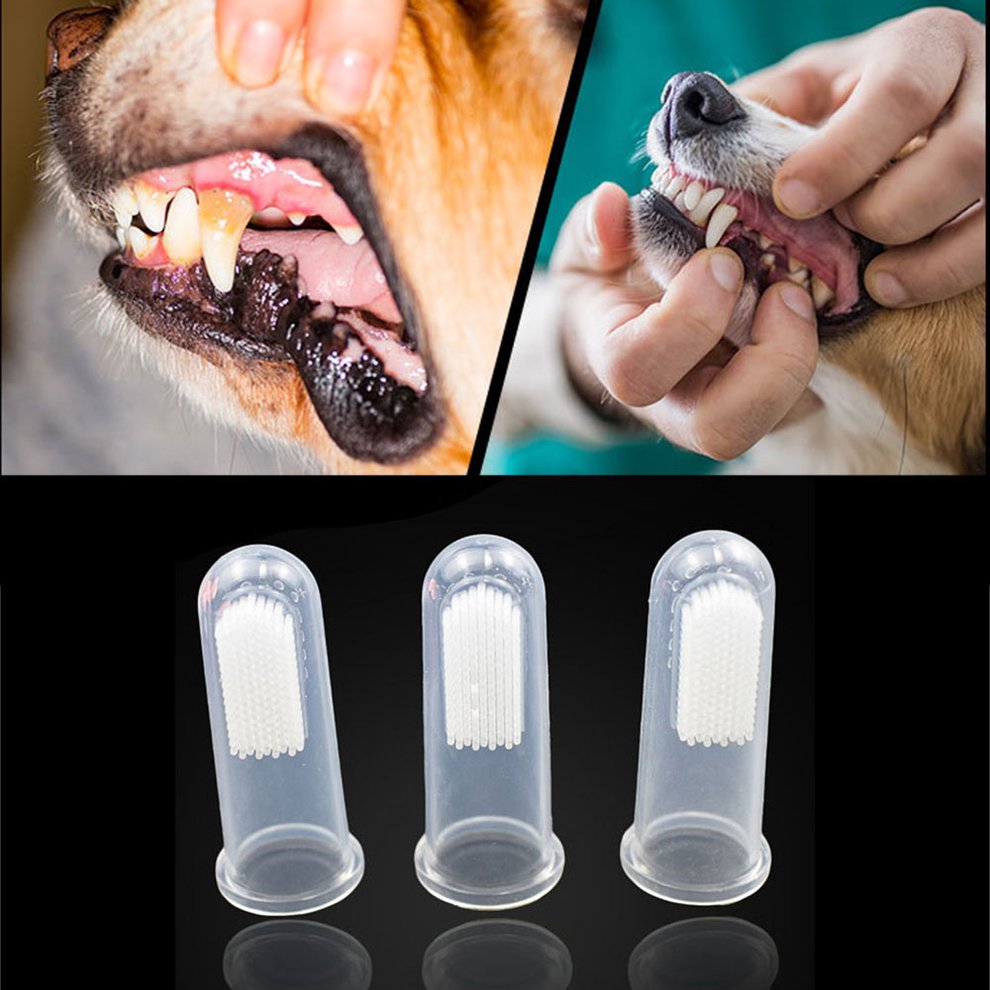 Pet Finger Cot Environmental Protection Dog Cleaning Oral Toothbrush