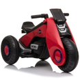 thumbnail image 1 of Zimtown 6V Battery-Power 3 Wheels Motorcycle Ride On Car Toy,Red, 1 of 9