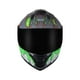 thumbnail image 3 of Casco Para Moto Edge Abatible Monster Verde Doble Certificación XL, 3 of 4