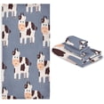 thumbnail image 7 of Dreamtimes Cartoon Cow Towel Set of 3, Highly Absorbent Soft Towels with Bath Towel, Hand Towel and Washcloth for Bathroom Hotel Gym Spa, 7 of 7