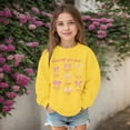 thumbnail image 5 of XXWXYD Children Personalized Sweatshirt All Season Long Sleeve Pullover Top Teen Boys Girls Casual Cozy Fleece Loungewear Comfortable Everyday Street Fashion, 5 of 7