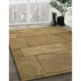 thumbnail image 2 of Ahgly Company Indoor Square Patterned Light Brown Area Rugs, 4' Square, 2 of 6