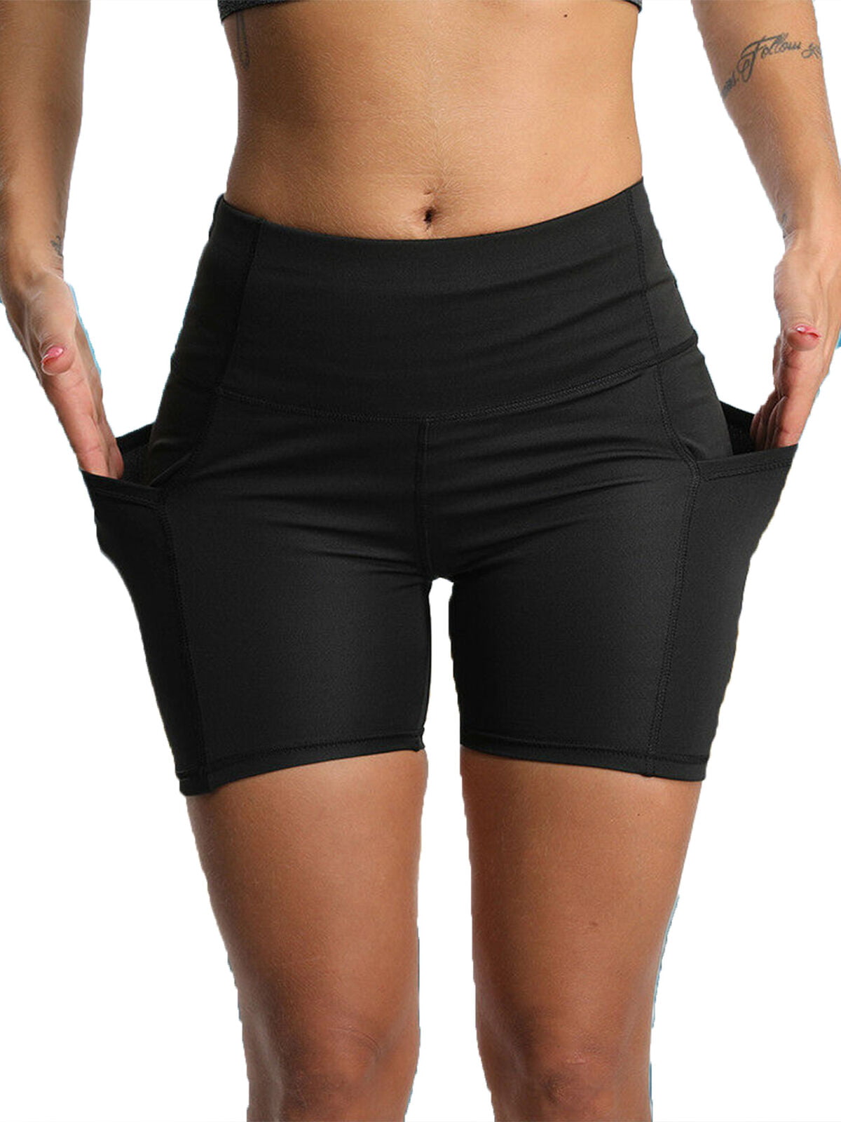 DODOING Womens Booty Shorts Casual Cotton Yoga Short Shorts Mini