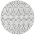 thumbnail image 2 of JONATHAN Y MOROCCAN HYPE 7' Round Area Rug, Boho Vintage Diamond - Cream/Gray, MOH101B-7R, 2 of 4