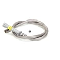 thumbnail image 2 of T&S Brass Hose, 56 Flexible Stainless Steel (Gray Handle) B-0056-H - Genuine OEM Replacement Part, 2 of 4