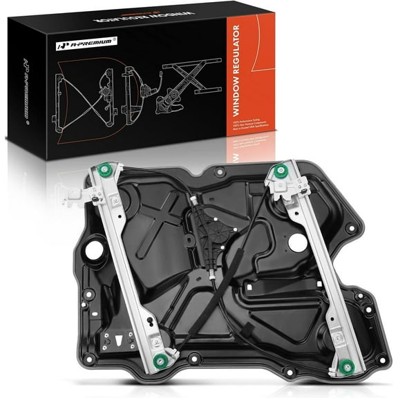 A-Premium Electric Power Window Regulator with Motor Compatible with Nissan Altima 2011 2012, Sedan, Front Right Passenger Side