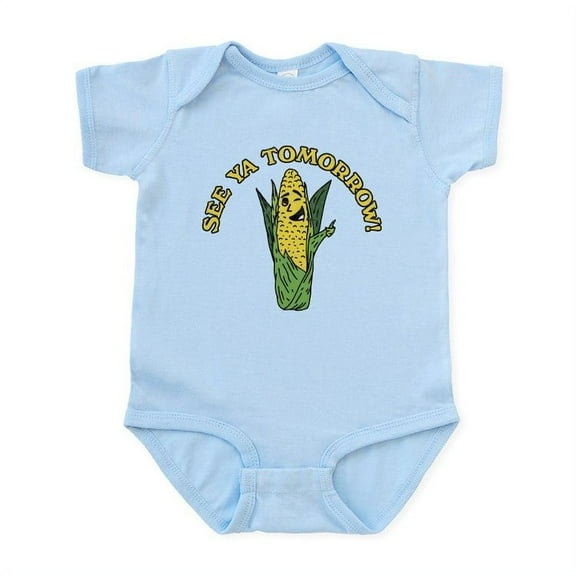 CafePress - See Ya Tomorrow Baby Light Bodysuit - Baby Light Bodysuit, Size Newborn - 24 Months