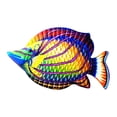 thumbnail image 2 of Escultura de pescado, estatua, adorno de pared, colgante para baño, piscina interior al aire libre , Rojo Sunnimix Decoraciones de pared, 2 of 8