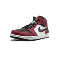 thumbnail image 4 of JORDAN MENS Air Jordan 1 Mid "Chicago Black Toe" 554724 069 from Stadium Goods, 4 of 9