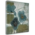 thumbnail image 2 of Tangletown Art, 35 x 35 "Cerulean Poppies I " by Robert Lacie, Gallery Wrap Canv, 2 of 2