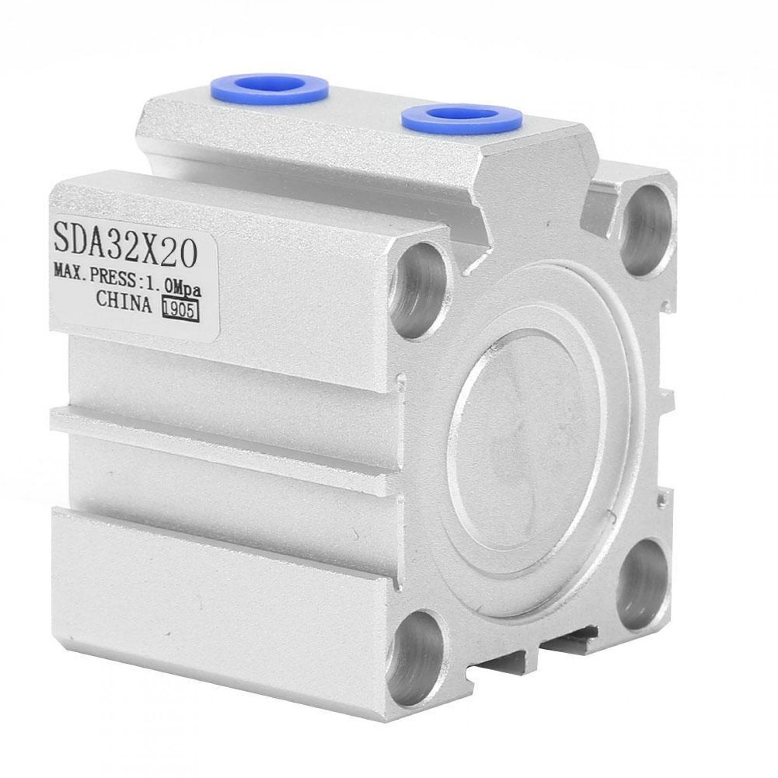 Cilindro Pneumatico Ad Aria Lega Di Alluminio TN10/16/20/25/32 Tipo Cilindro Pneumatico AIR CILINDRO CACCO TOGNO SCATA(Stroke 10,TN10