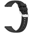 thumbnail image 1 of 18mm Textured Silicone Watch Strap - Soft, Quick-Release & Versatile - for Smartwatches, Sports & All-Day Wear, 1 of 3
