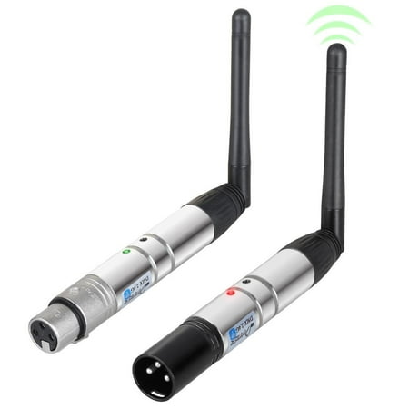 - Donner 2pcs DMX512 DMX Dfi DJ 2.4G Wireless 1 Receiver & 1 Transmitter Stage Lighting Control