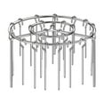 thumbnail image 2 of Fwttom Air Fryer Skewer Rack, 36 Skewers Stainless Steel Hanging Circular Airss Fryer Barbecue Grill, Food Grade Air Fryer Accessories Meat Skewers for Grill Family Party, 2 of 7