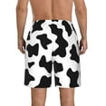 thumbnail image 3 of Naloa Milk Cow Men's Beach Shorts, Surfing shorts, Swim trunks, Quick Dry Swim Trunks for Surfing Beach Fun - 3X-Large, 3 of 9