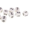 thumbnail image 5 of 10 Pedazos Numerales 16 Milímetros Dices Fijados Para Juegos De La Matemáticas, 5 of 5