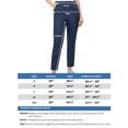 thumbnail image 3 of Turtle Bay New York Women's Lightweight Pull-On Stretch Denim Jeans, Elastic Waist Relaxed Fit Plus Sizes Available, 3 of 11