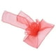 thumbnail image 3 of Marco de organza para silla de banquete, 10 piezas de organza para silla de banquete Fajas de organza para silla Fajas de lazo Fajas para silla Materiales ecológicos, 3 of 8