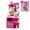Pink, variant on Patiojoy Kids Play Kitchen Set Chef Pretend Kitchen Playset Toy Kitchen Blue