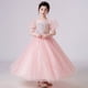 thumbnail image 5 of Vestido de princesa para niñas, vestido de novia, vestido de manga abullonada, vestido de presentador de piano grande para niños, vestido de velo abullonado para verano, 5 of 5
