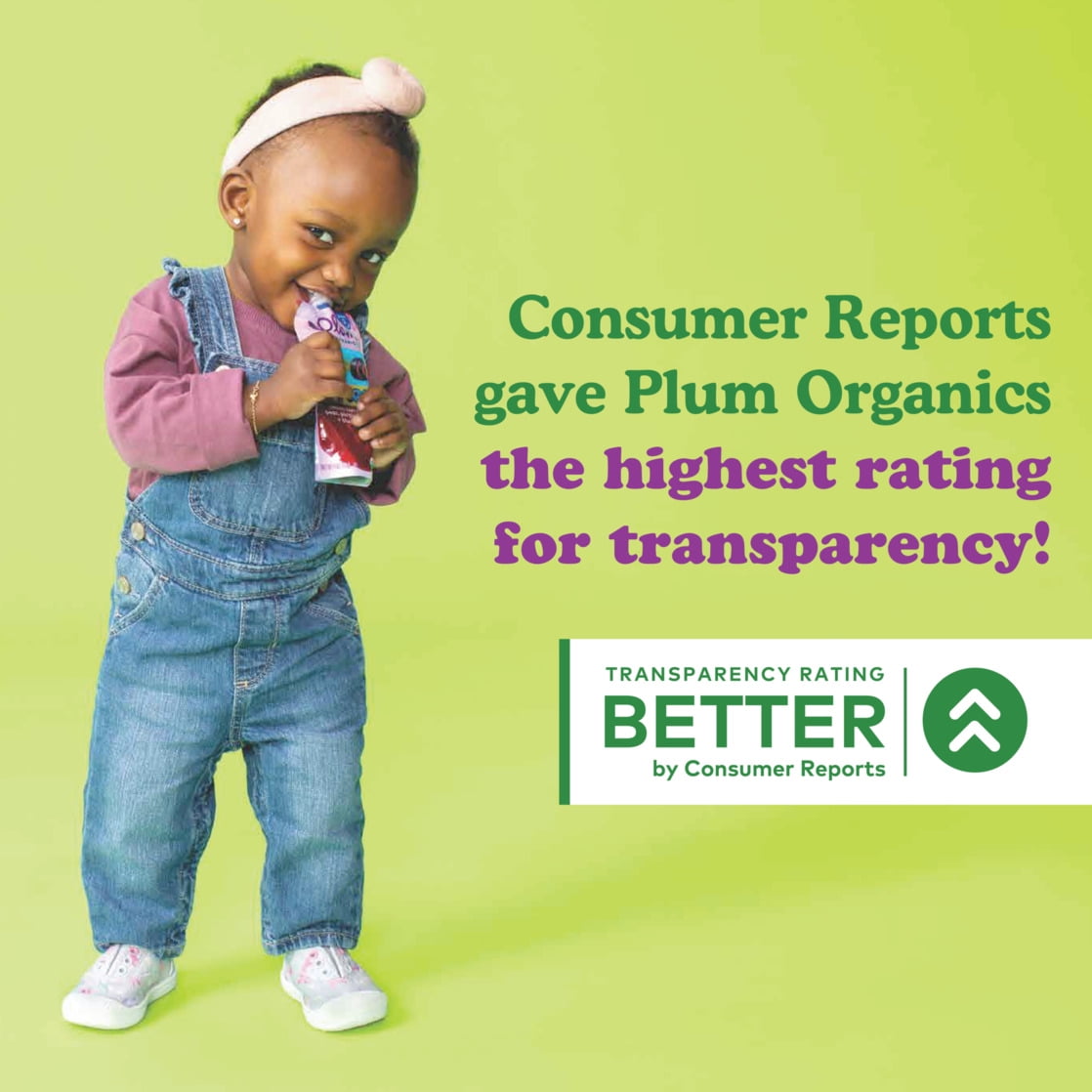 (12 pack) Plum Organics® Teensy® Snacks Puffed Quinoa Berry .35oz Pouch/5-Count Box
