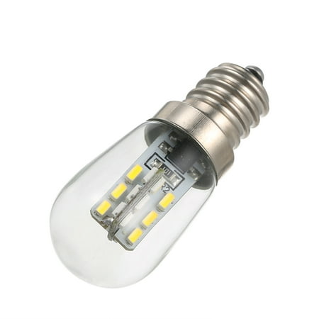 

Dcenta AC110V LED Mini Refrigerator Light Fridge Lamp E12 Bulb Base Socket Holder SMD3014