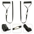 thumbnail image 2 of Miangastore Pulling Down Muscle Training Handle Nylon Band TPR 1 Pair 23.6X5.1X0.6In, 2 of 8