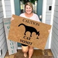 thumbnail image 1 of Funny Animal Vomit Pattern Door Mat Bathroom Living Room Welcome Door Decorative Floor Mat, 1 of 3