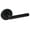 Flat Black, variant on Sure-Loc HV101 32D Hanover Passage Door Lever Set - Satin Stainless