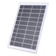 thumbnail image 5 of Panel Solar Portátil 10W 5V Cable Montaje Ajustable 360° para Acampar Y, 5 of 9