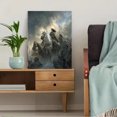 thumbnail image 5 of Fantasy Warrior Women Riding Horses Canvas Print Wall Art for Living Room Bedroom Dining Room Office Hotel Home Decor, 5 of 8
