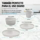 thumbnail image 2 of Vajilla de Gres Casa Litus Moderna 4 Personas 16 Piezas Platos Taza, 2 of 8