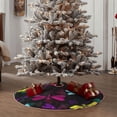 thumbnail image 6 of Bingfone Christmas Tree Skirt Mat Christmas Decoration Interior 48"-Colorful Dragonflies, 6 of 8