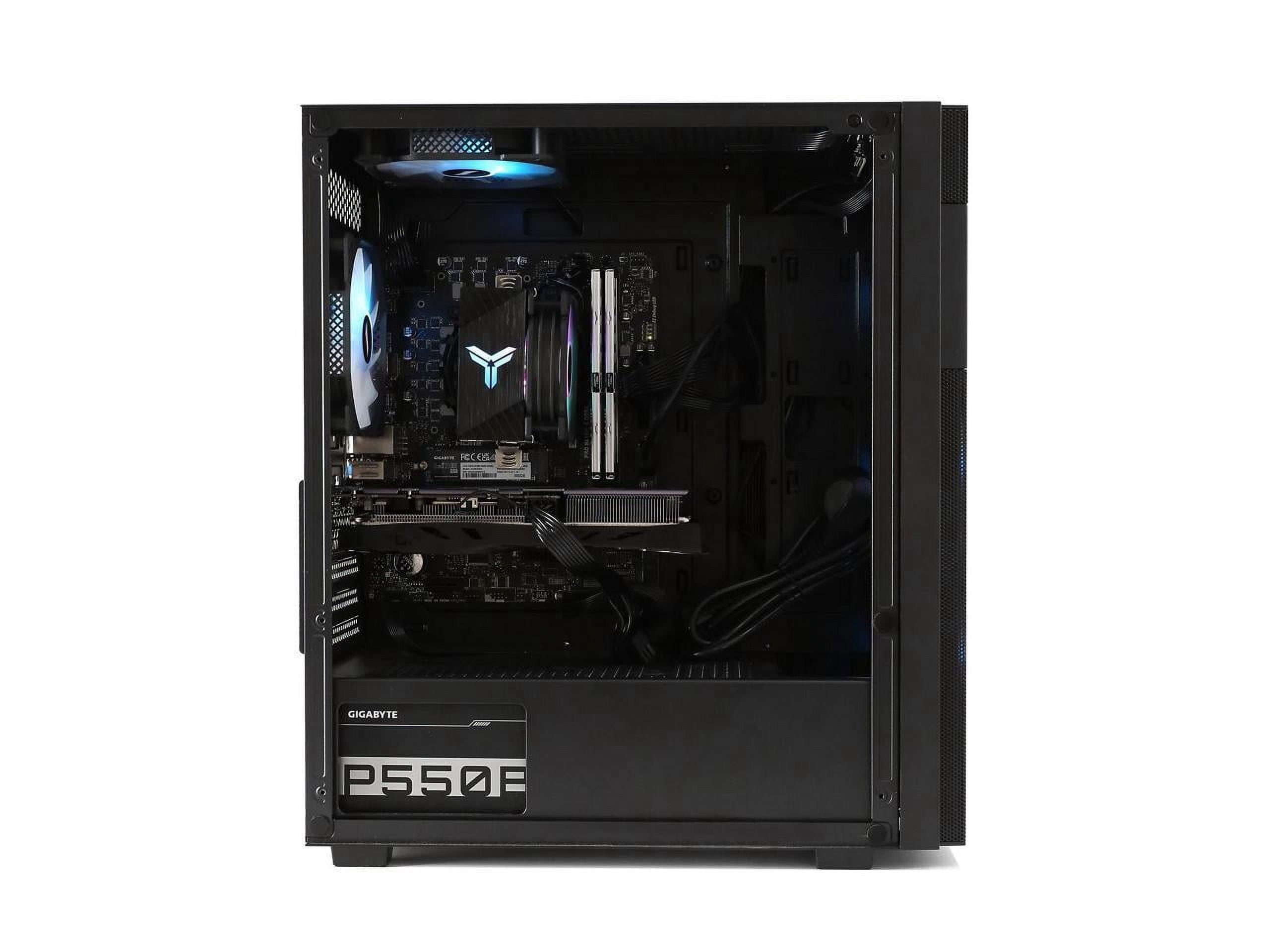 MXZ Gaming Desktop Pc,Intel I5 12400F ,RTX3060, NVME M2 500GB, 16G DDR4,RGB,Wifi,Win 11 Ready,Gamer Desktop Computer