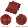 thumbnail image 4 of Christmas Checkered Tartan Table Runner - Red Buffalo Plaid Xmas Stain Resistant Washable Table Decoration for Dining/Parties/Holiday Decor, 13 x 90 Inch, 4 of 6