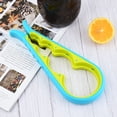 thumbnail image 2 of 2pcs Can opener for weak hands, 4-in-1 multifunctional non-slip can opener tool, suitable for people with arthritis, low strength.(blue), 2 of 4