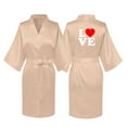 thumbnail image 1 of TIMIFIS Couples Silk Robe Sets Hotel Spa Robes Bride and Groom Robe Bridal Party Robes 1Pcs pring/Summer, 1 of 5