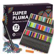 thumbnail image 1 of Plumones Punta Marcadores Super Pluma 60/72/100 Colores IFORU Gao Jiahui unisex, 1 of 2